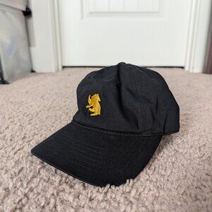 Harry Potter Black Gold Hufflepuff Dad Cap One Size